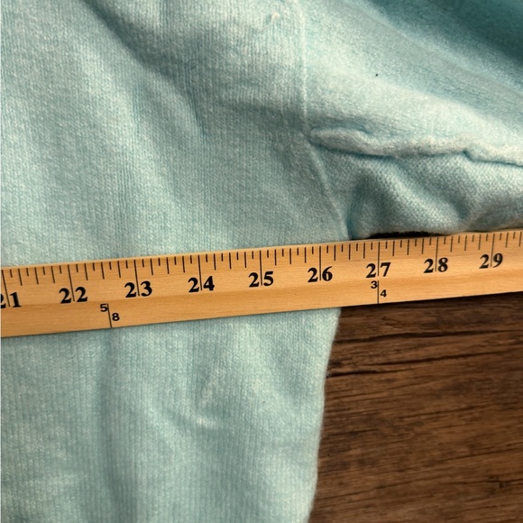 Free People Light Blue Turtleneck Sweater - Picture 6 of 8